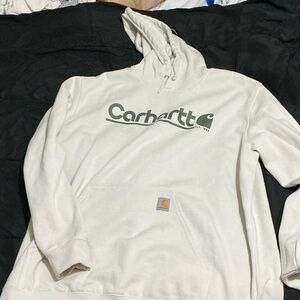 Carhartt Men's Off-White Hoodie